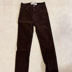 Corduroy pants